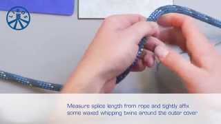 LIROS Dyneema double braid splice [upl. by Laufer]