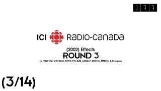 T2 Ici RadioCanada 2002 Effects R3 vs TB2017Z MRVE230 MRVE PR CJM LME247 IMC135 MFE254 [upl. by Skipp]