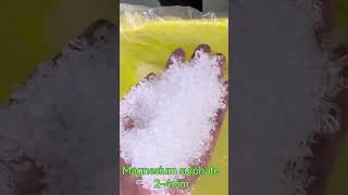 Magnesium Sulphate Crystal 24mm made in China chemplus magnesiumsulphate [upl. by Gunn]