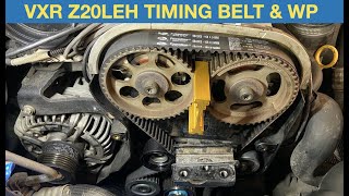 Vauxhall Astra VXR Z20LEH Timing belt amp water pump replacement [upl. by Ellswerth500]