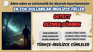 TÜM ÖZNE ZAMİRLERİYLE İNGİLİZCE FİİL PRATİĞİ  DETECTSEZMEKGÖRMEK [upl. by Adnoloy]