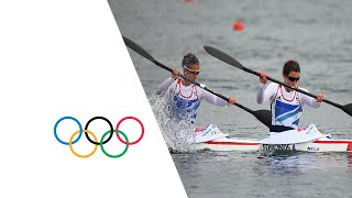 Canoe Sprint Kayak Double K2 500m Womens B Final  Full Replay  London 2012 Olympics [upl. by Allisan]