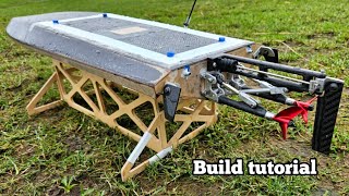 How to build a RC Boat  Full instruction tutorial [upl. by Bahe]