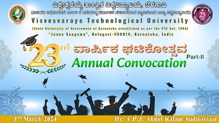 23rd Annual Convocation Part II [upl. by Oirevlis]