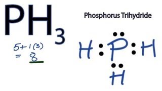 PH3 Lewis Structure  How to Draw the Lewis Structure for PH3 [upl. by Ennayram908]