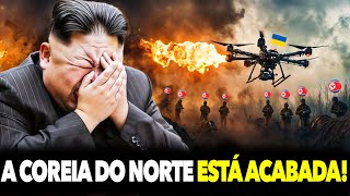 Drones ucranianos emboscam tropas da Coreia do Norte na Rússia [upl. by Kape]