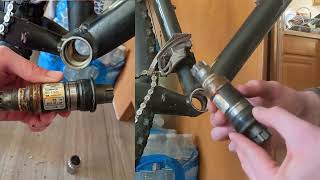 Octalink Bottom Bracket Removal BBES25 [upl. by Bible]