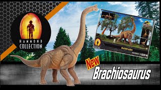 NEW Brachiosaurus from Hammond Collection  Jurassic World  Unboxing Colosal en español Latino [upl. by Ludmilla265]