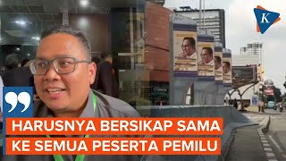 Videotron Anies di Bekasi dan Jakarta Diturunkan Bawaslu Pemda Harusnya Netral [upl. by Gilus]