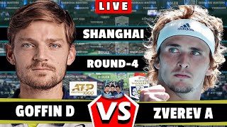 A Zverev vs D Goffin • Shanghai Masters ATP 1000 2024 Round 4 Zverev Goffin tennis ATP [upl. by Yettie]