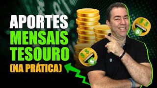 ✅ Você sabe como fazer APORTES no Tesouro Direto para ter LUCRO [upl. by Nlocnil601]