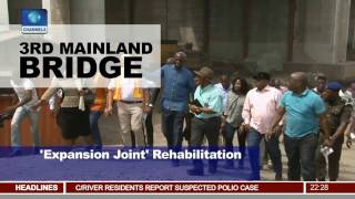 3rd Mainland Bridge Expansion Joint Rehabilitation Nears Completion [upl. by Aidualc258]