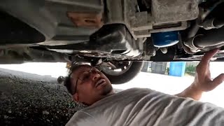 Hyundai Sonata Engine splash guard removal WRusted Bolts enginesplash [upl. by Nowyt]