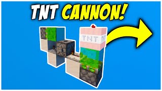 Easy  TNT Cannon Design in Minecraft 121 Tutorial [upl. by Ettenirt]