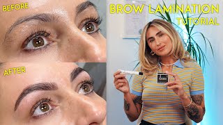 How To Use The Elleebana Pro Fusion Brow Lamination Kit [upl. by Gwyn]