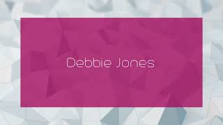 Debbie Jones  appearance [upl. by Ras202]