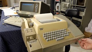 ASR 33 Teletype demo restoration Part 10 [upl. by Llenrac]