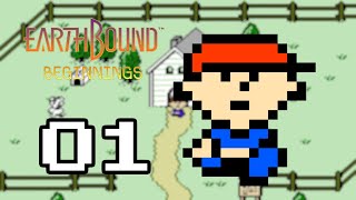 EarthBound Beginnings Walkthrough  Part 01 Zombies in Your Neighborhood [upl. by Roshan]