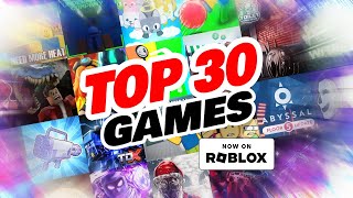 TOP 30 ROBLOX GAMES FROM 2023 [upl. by Harte604]