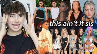 Reacting to Coachella 2019 Outfits stay home next time sis [upl. by Nohsad]