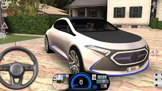 driving school sim game play videoTesla EV car Android iOScar game [upl. by Annahael]