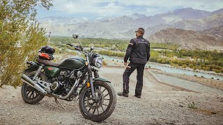 Riding H’ness CB350 in Leh Honda BigWing Sunchasers A Higher Chase [upl. by Peterus379]