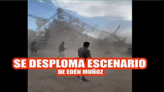 El Impresionante Colapso del Escenario de Audio de Edén Muñoz [upl. by Ecraep]