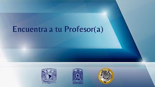 Encuentra a tu profesor o profesora [upl. by Helsa]