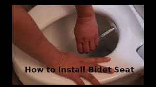 Day 15 Installing and Testing the Alpha JX Bidet Seat [upl. by Gnouc526]