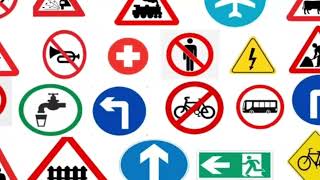 Traffic Signs Road Safety Informatory Mandatory  Cautionary Traffic Signs [upl. by Naveb279]