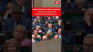 Hołownia mówił o popcornie w Sejmie Tymczasem posłanka Wassermann shorts sejm wassermann [upl. by Eiramnerual631]