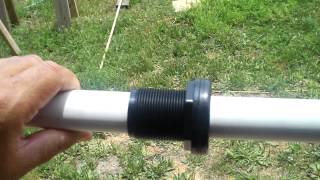 1quot Aquarium Bulkhead  PVC PIPE [upl. by Monjo]