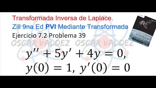 Ejercicios 73 Problema 21 Dennis G ZILL ED 9na Ed Transformada de Laplace ED PVI [upl. by Dannon995]