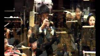 Hummel Trumpet Concerto in Eb 2nd Mov with YST Orchestra [upl. by Gnohp]