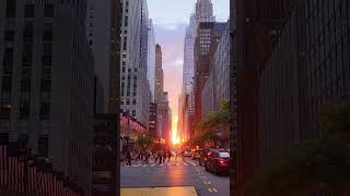 Manhattanhenge 2024 [upl. by Ronn]