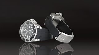 Rolex DeepSea on Rubber B [upl. by Bordie74]