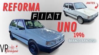 REFORMA FIAT UNO 1996  BRANCO BANCHISA [upl. by Hambley]