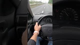 Opel Astra F 16 I 71 hp Acceleration [upl. by Sunny]