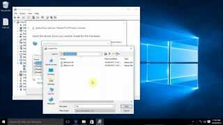 How To Install a Windows 10 Driver using an INF File [upl. by Kayley]