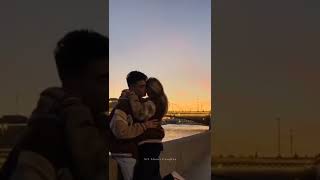 Cute couples status 👩‍❤️‍💋‍👨 Cuddling and sleeping  Hugs amp Kisses 😘 Tiktok Compilation cutecouples [upl. by Milman]