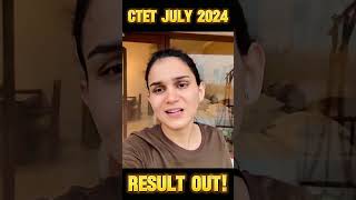 CTET Result July 2024  Himanshi Singh ctet letslearn [upl. by Polard]