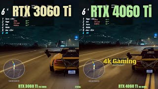 RTX 3060ti vs RTX 4060ti  4k Gaming [upl. by Burra627]