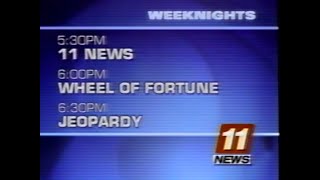 January 23 2004 KKTVTV 11 CBS Colorado SpringsPueblo Commercials [upl. by Allyson381]