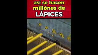 así se Fabrican Millones de Lápices de Grafito 😱 [upl. by Aron]