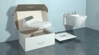 SensoWash® Starck C Montage Video  Mounting SensoWash® Starck C [upl. by Refotsirhc]