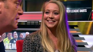 Throwback Walkon girl Ashley in Darts Inside  RTL 7 DARTS WK 2018 [upl. by Stonwin]