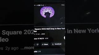 Times Square 2022 Ball Drop in New York by Joshua S [upl. by Snilloc203]