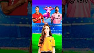 Ronaldo vs Messi vs Zlatan vs IShowSpeed  Georgina Asks 😎⚽ [upl. by Morrissey]