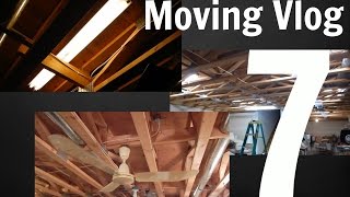 Moving Vlog 7 More Display and NEW LIGHTING [upl. by Yobybab]