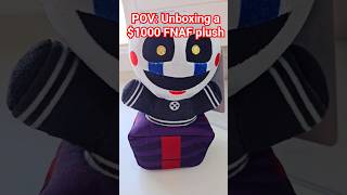 Unboxing a 1000 FNAF Plush 🤑😳 fnaf shorts fivenightsatfreddys [upl. by Jonas]